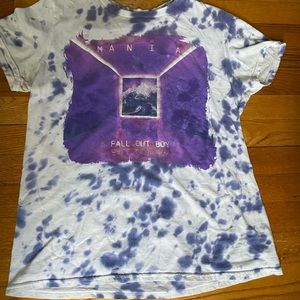 Fall Out Boy Tie dye Merch Mania Album